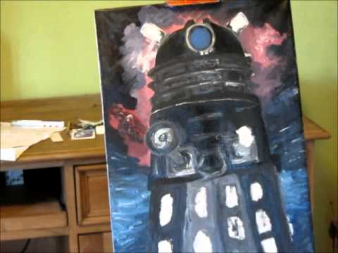 480x360 Speed Painting Dalek Sec - Dalek Painting