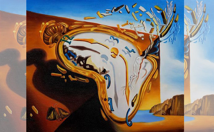 Dali Clock Painting