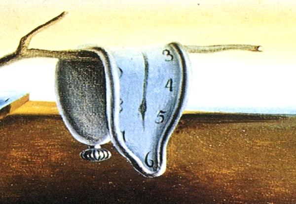 600x413 Melting Watches Painting ~ Wcdf - Dali Clock Painting