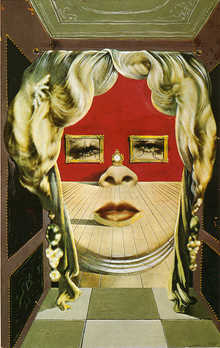 443x700 Mae West, 1934 - Dali Painting
