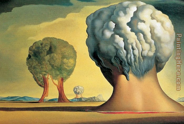 700x474 Salvador Dali Les Trois Sphinx De Bikini Painting Anysize 50% Off - Dali Painting