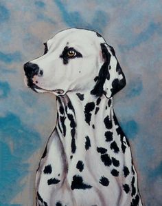 236x299 Dalmatian Watercolor Painting Print Art Watercolors Art - Dalmatian Painting