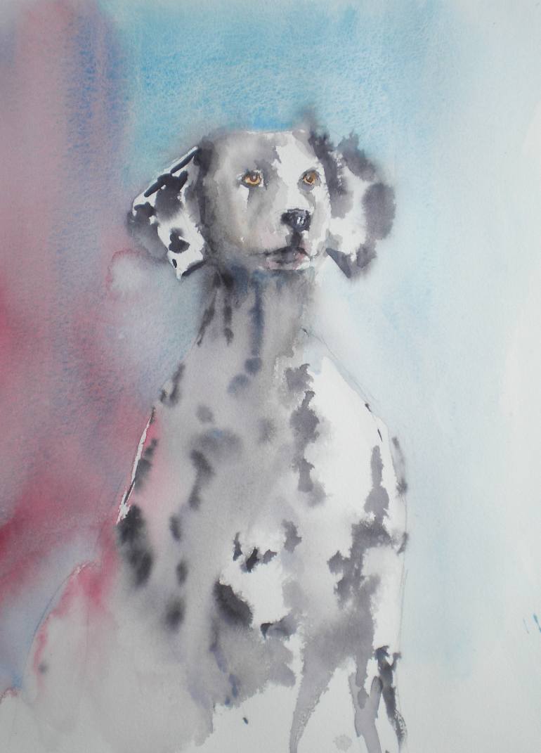 770x1071 Saatchi Art Dalmatian Painting By Giorgio Gosti - Dalmatian Painting