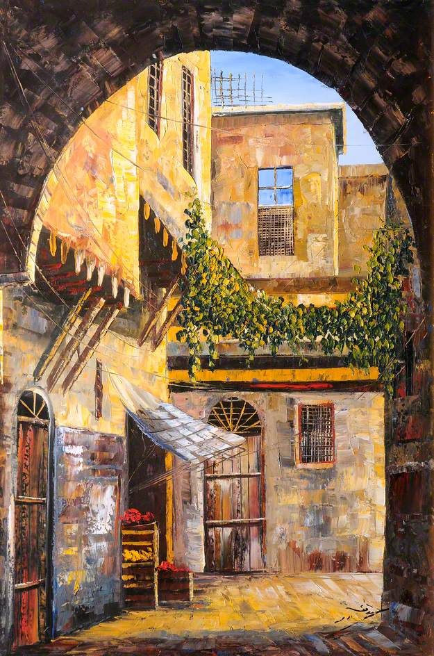 625x944 Image Result For Oil Painting Damascus Draw With A Soul - Damascus Painting