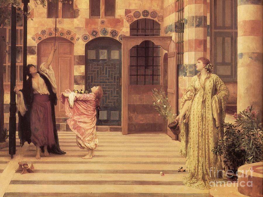 900x675 Old Damascus Painting By Motionage Designs - Damascus Painting