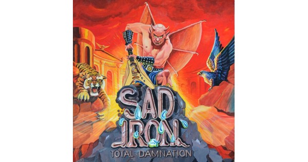 600x315 Sad Iron Total Damnation Cd - Damnation Painting