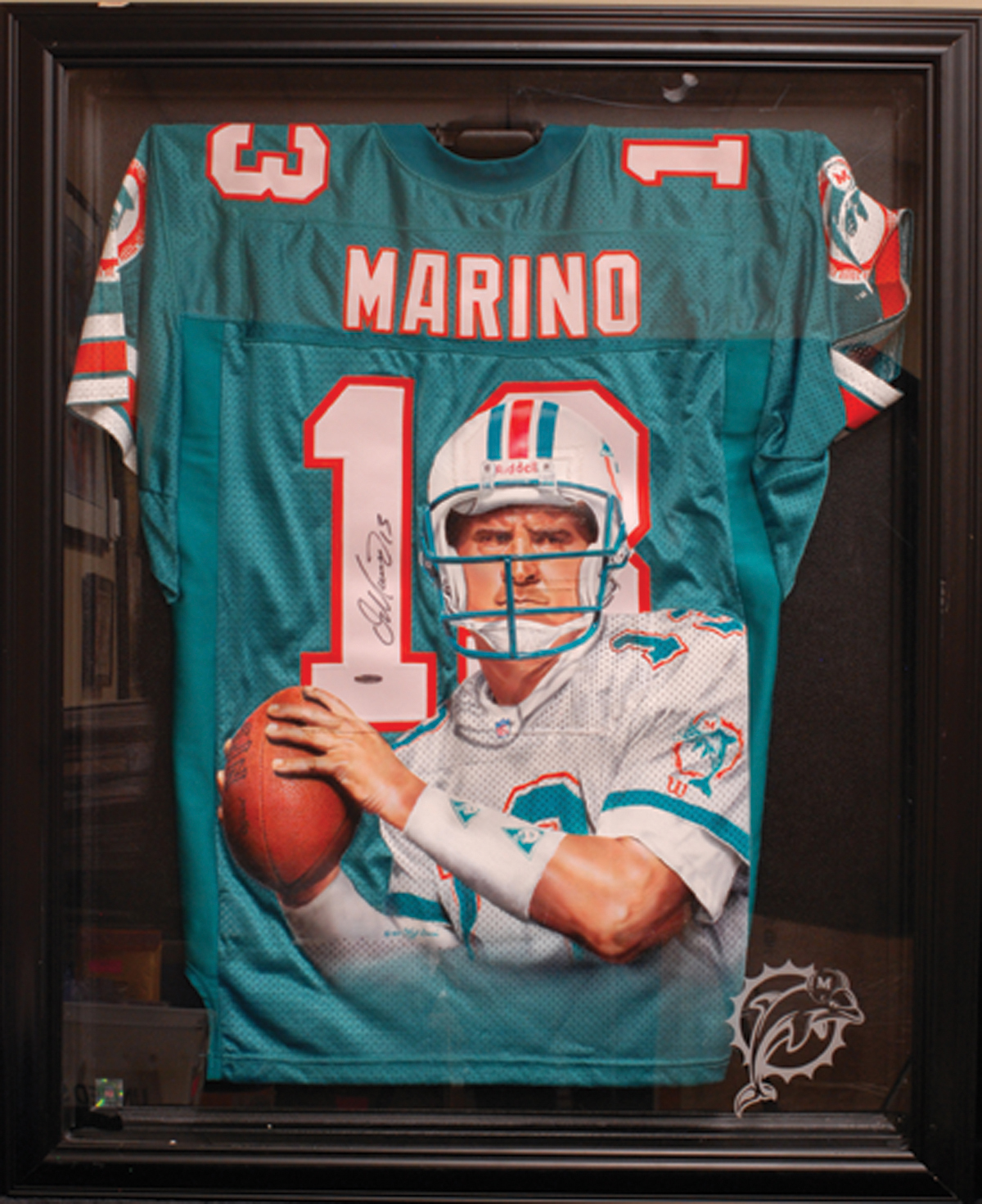 1200x1472 Lot Detail - Dan Marino Painting