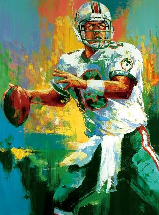 320x431 Dan Marino - Dan Marino Painting