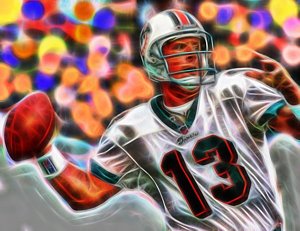 300x231 Dan Marino Art Fine Art America - Dan Marino Painting
