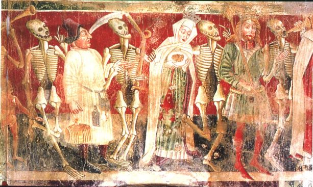 613x367 The Dance Of Death (A Brief History Rearview Mirror - Dance Of Death Painting