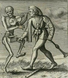 286x327 Basle Dance Of Death Wolfgang Capito's View - Dance Of Death Painting