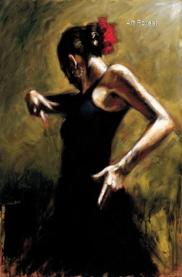 584x887 Oil Painting Wholesale, Cheap Oil Paintings - Dance Oil Painting