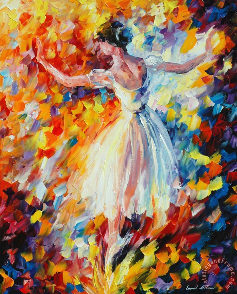 773x960 Leonid Afremov The Symphony Of Dance Painting - Dance Painting