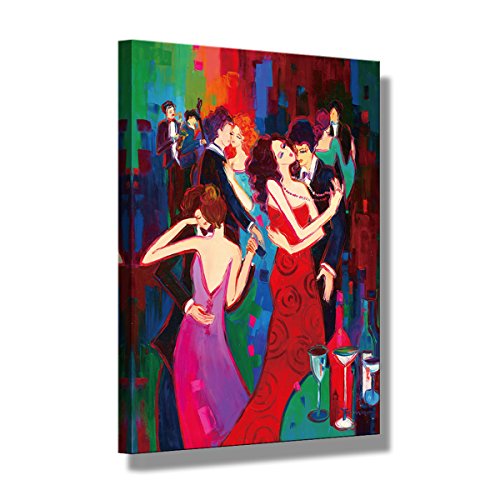 500x500 Home Decorations Canvas Wall Art Dancing Party Canvas Prints - Dance Party Painting