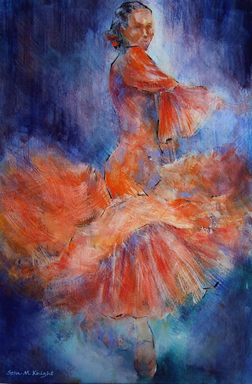 361x550 Ballet Classes - Dancing Ballerina Painting