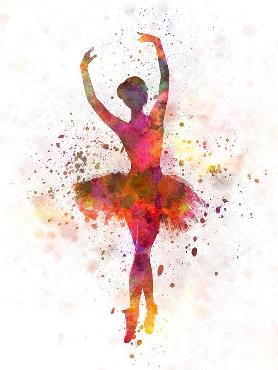 570x760 Woman Ballerina Ballet Dancer Dancing 010 - Dancing Ballerina Painting