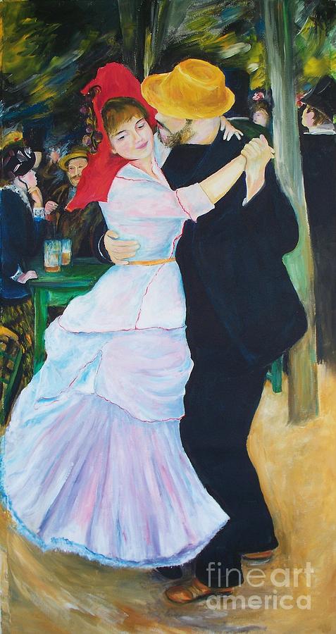 477x900 Dancing Couple Painting By Eric Schiabor - Dancing Couple Painting