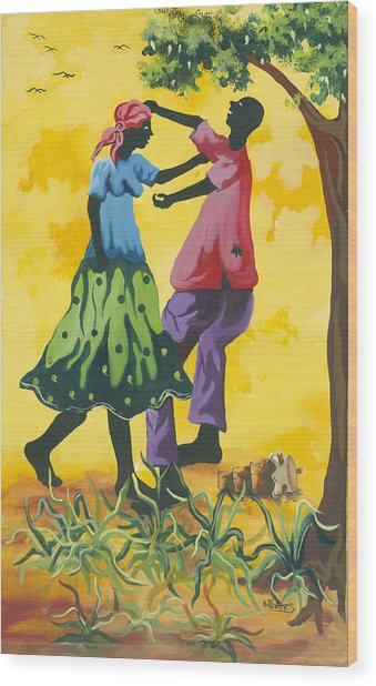 339x618 Dancing Couple Painting By Herold Alvares - Dancing Couple Painting
