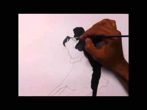 480x360 Dancing Couple Painting By Jitendra - Dancing Couple Painting