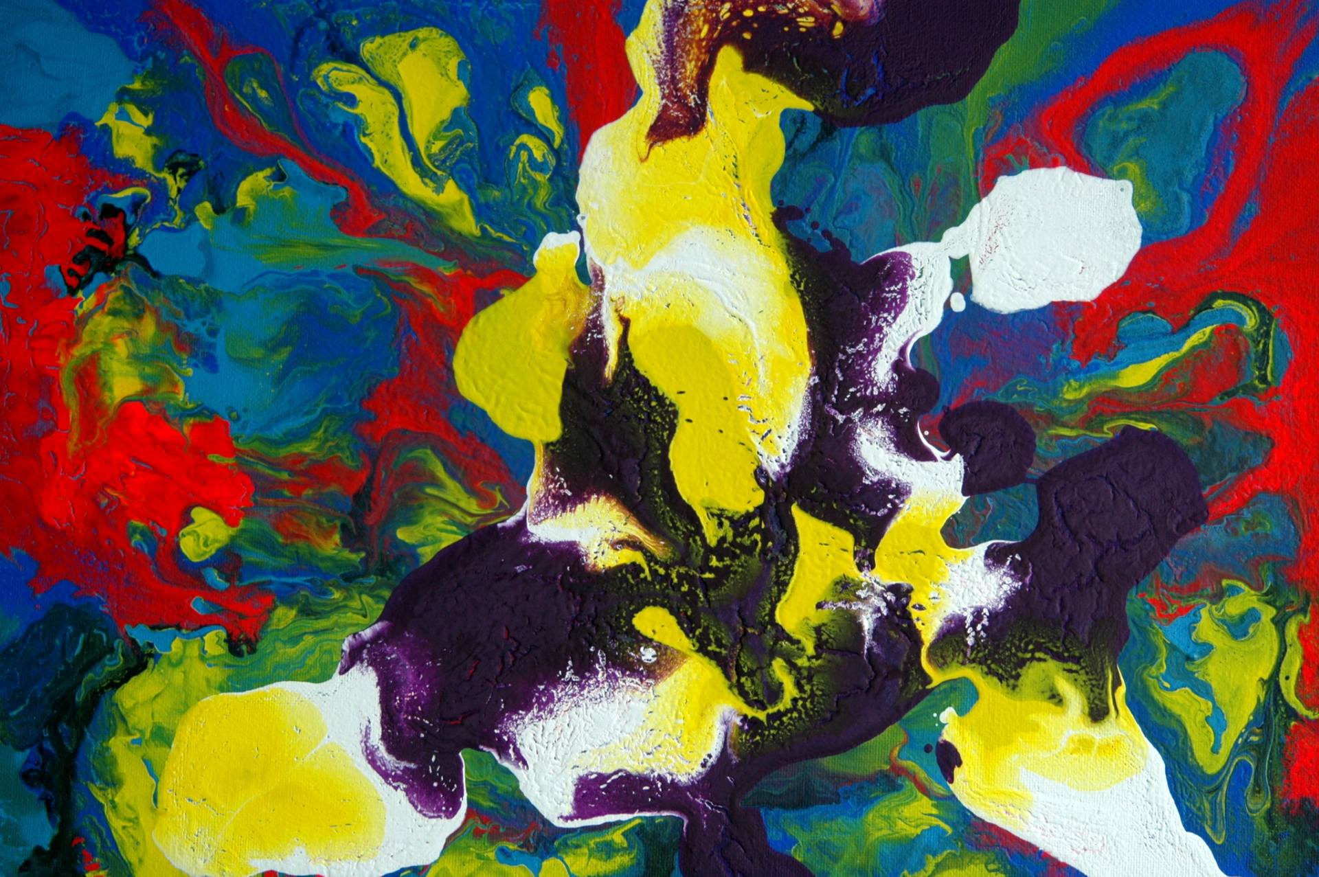 1920x1277 Saatchi Art Dancing Dog ( Beautiful Gift Art ) Painting By Conrad - Dancing Dog Painting