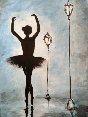 300x400 Paintings - Dancing Girl Painting
