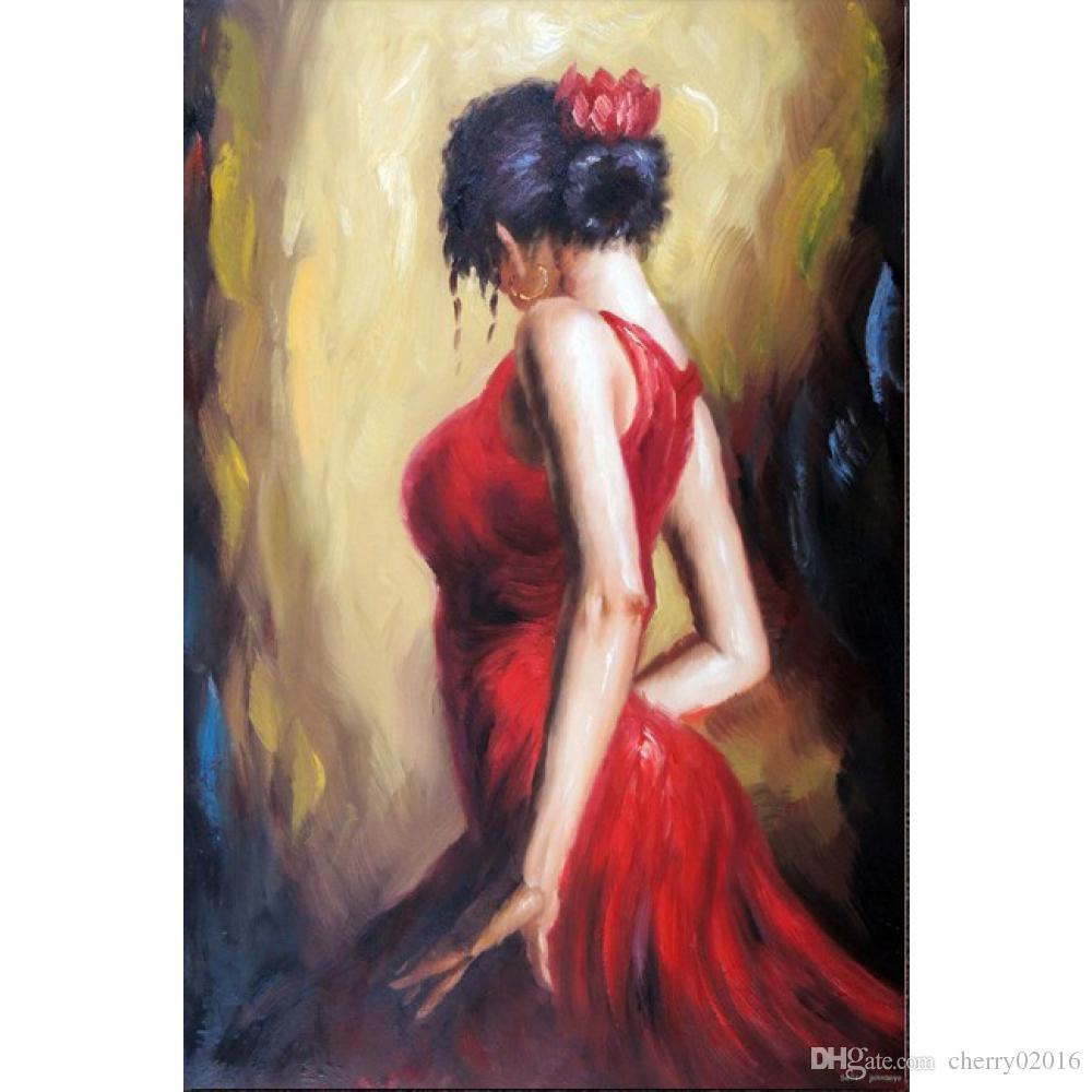 Dancing Lady Painting