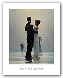 260x320 The Singing Butler Jack Vettriano Umbrella Love - Dancing On The Beach Painting