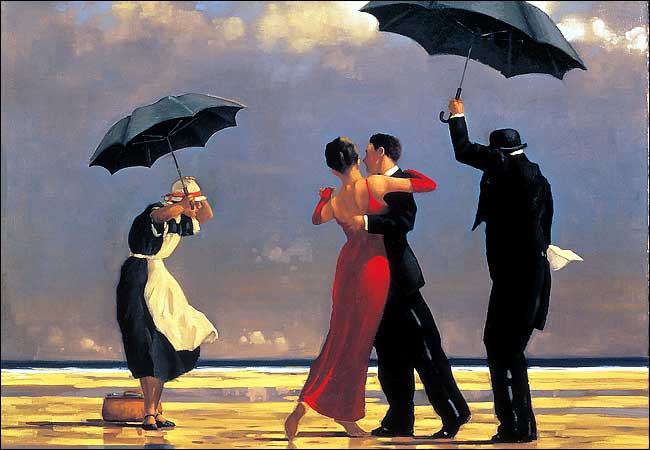 650x450 Vettriano's Art Is Not Fit For The National Gallery Art - Dancing People Painting