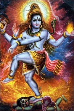 250x372 Shiva Nataraja As The King Of Dance Every Evening - Dancing Shiva Painting