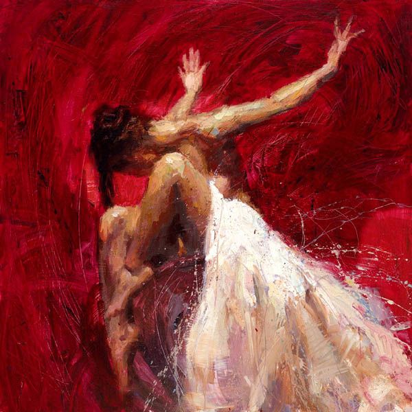 600x600 Liberation - Dancing Woman Painting