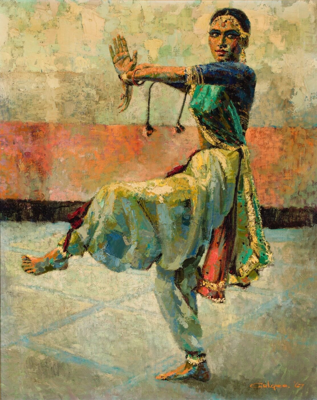 1112x1400 Untitled (Dancing Woman) - Dancing Woman Painting