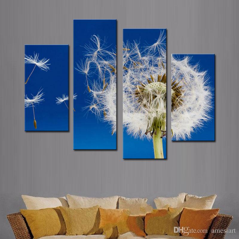 Dandelion Canvas Painting at PaintingValley.com | Explore collection of ...