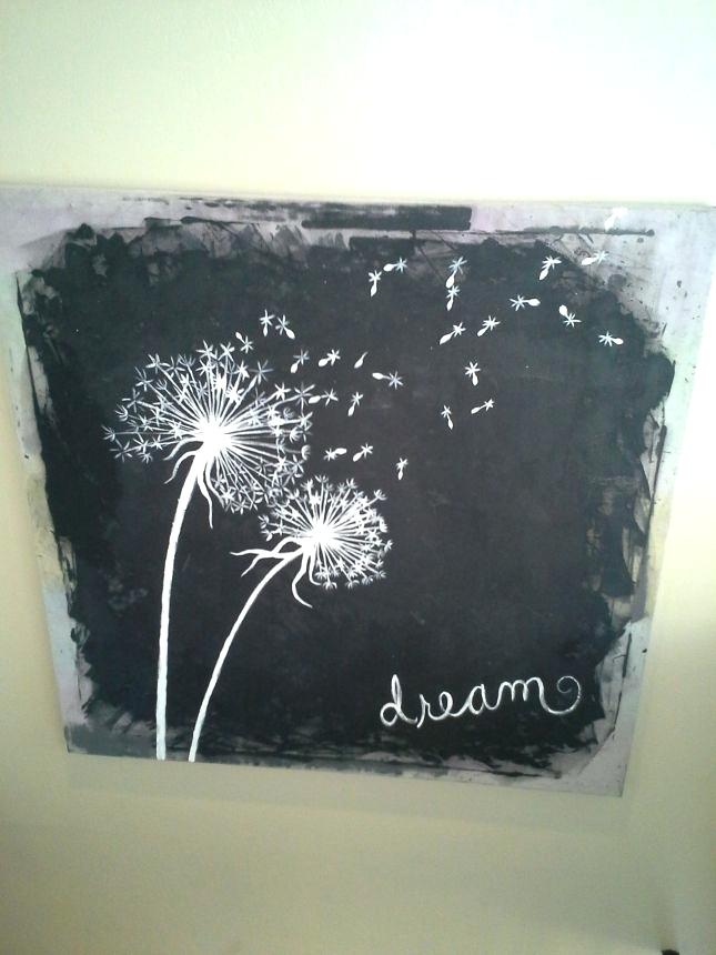 645x860 Dandelion Canvas Art - Dandelion Canvas Painting