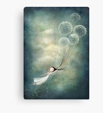 210x230 Dandelion Painting Amp Mixed Media Canvas Prints Redbubble - Dandelion Painting