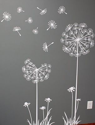 304x400 I Love This Dandelion Design It Would Look Great On The Front - Dandelion Painting