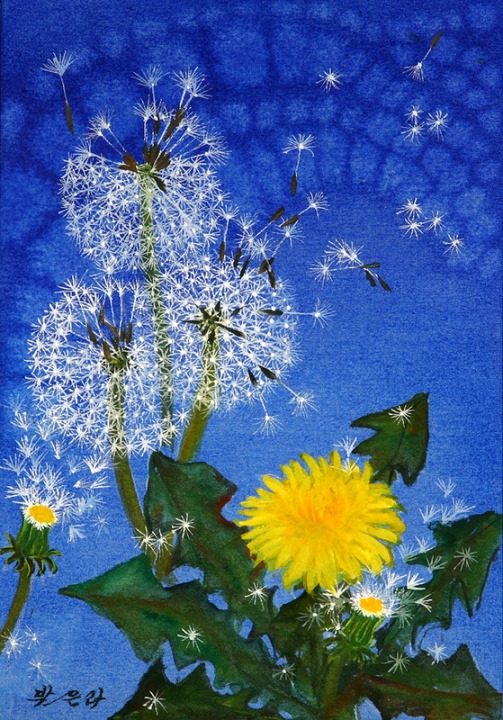 503x720 Beauty Will Save, Viola, Beauty In Everything - Dandelion Painting