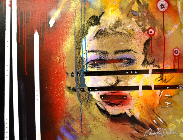 770x588 Saatchi Art Dangerous Love Painting By Cherie Roe Dirksen - Dangerous Painting