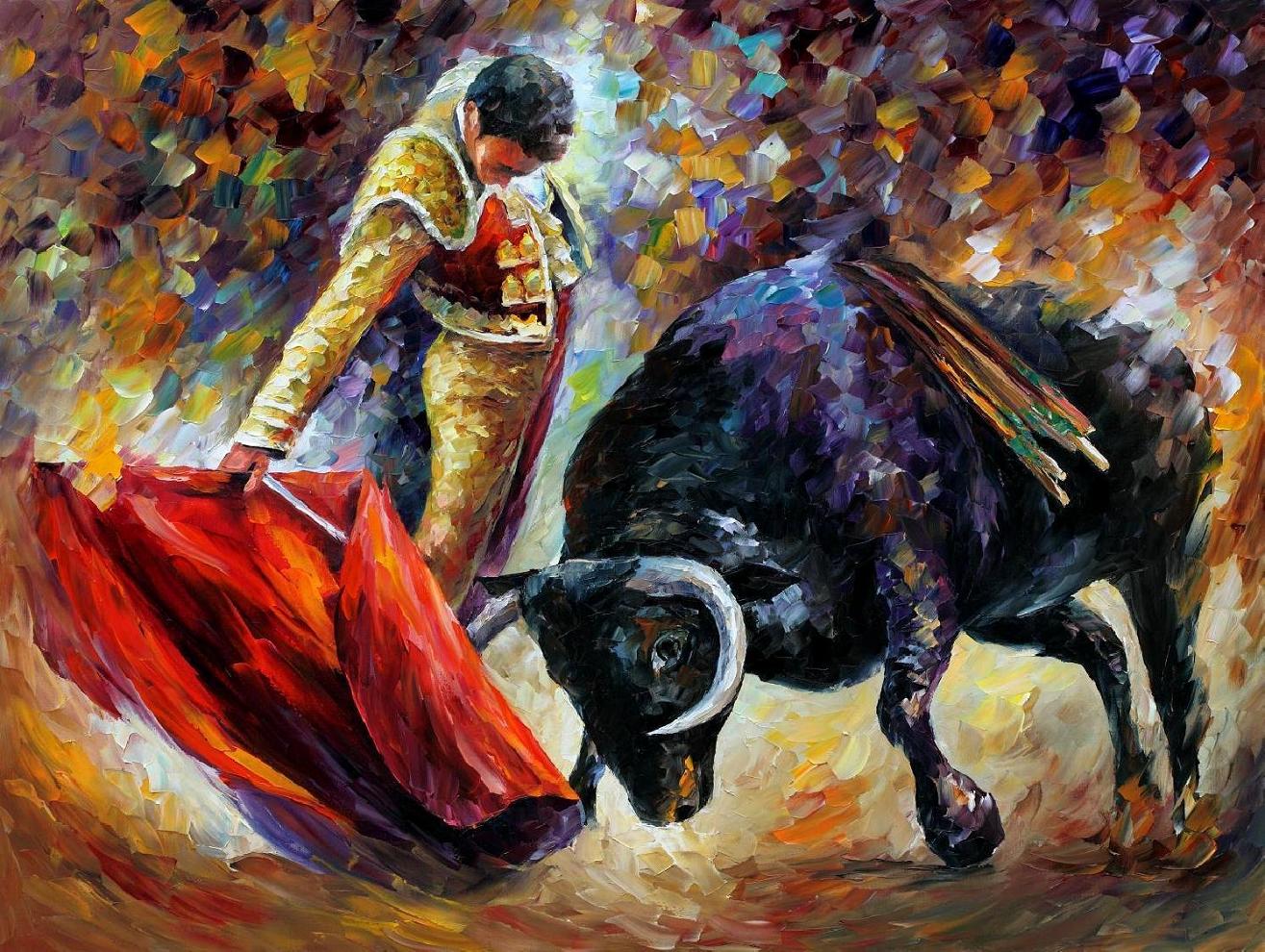 1315x990 Corrida - Dangerous Painting
