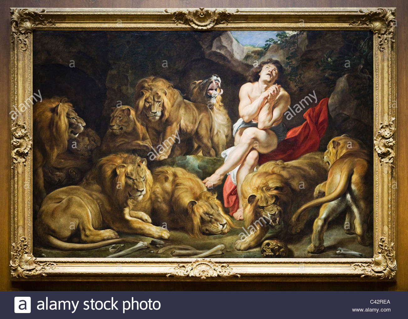 1300x1018 Daniel In The Lion's Den Sir Peter Paul Rubens, 1616 - Daniel And The Lions Den Painting