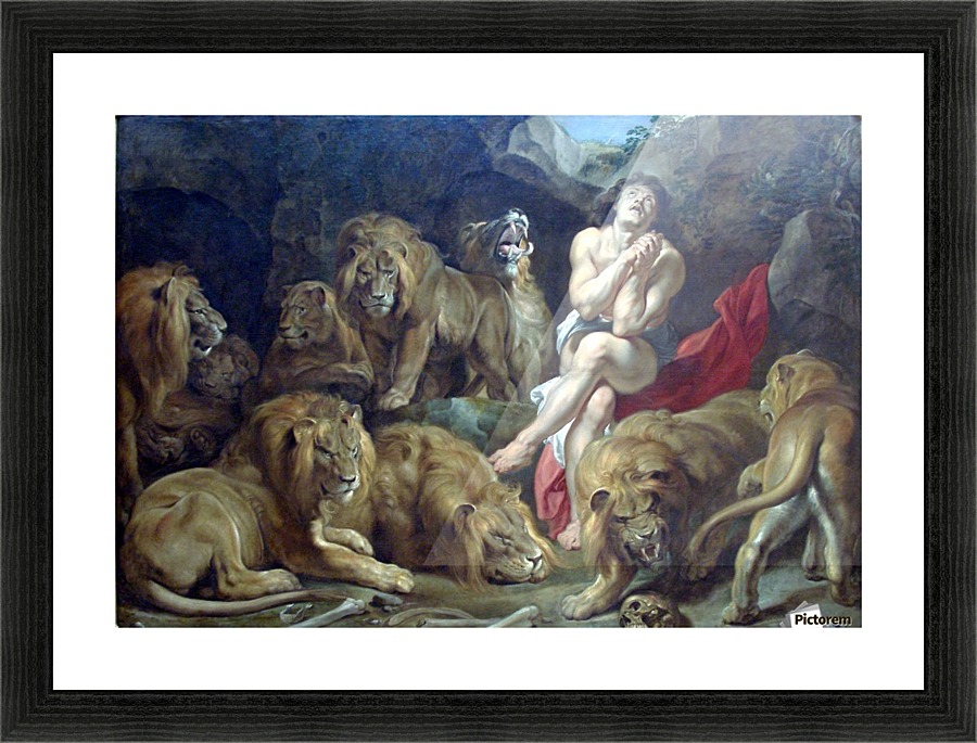 900x685 Daniel In The Lions Den - Daniel And The Lions Den Painting