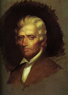 220x305 Daniel Boone - Daniel Boone Cumberland Gap Painting