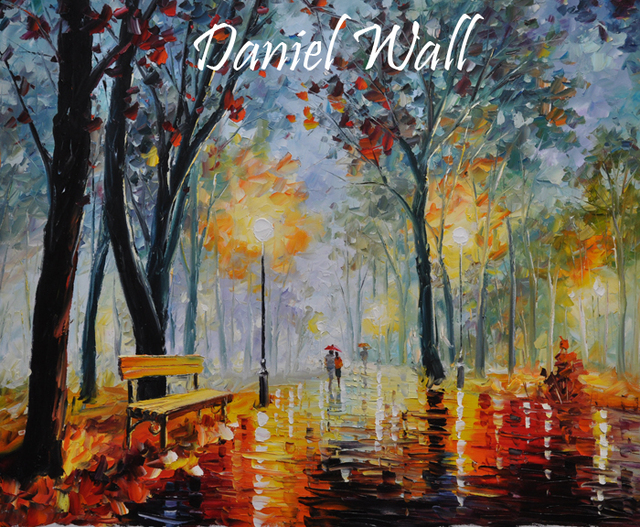 640x527 Daniel Wall Artwork Lamp Light Dusk Original Painting Oil - Daniel Painting