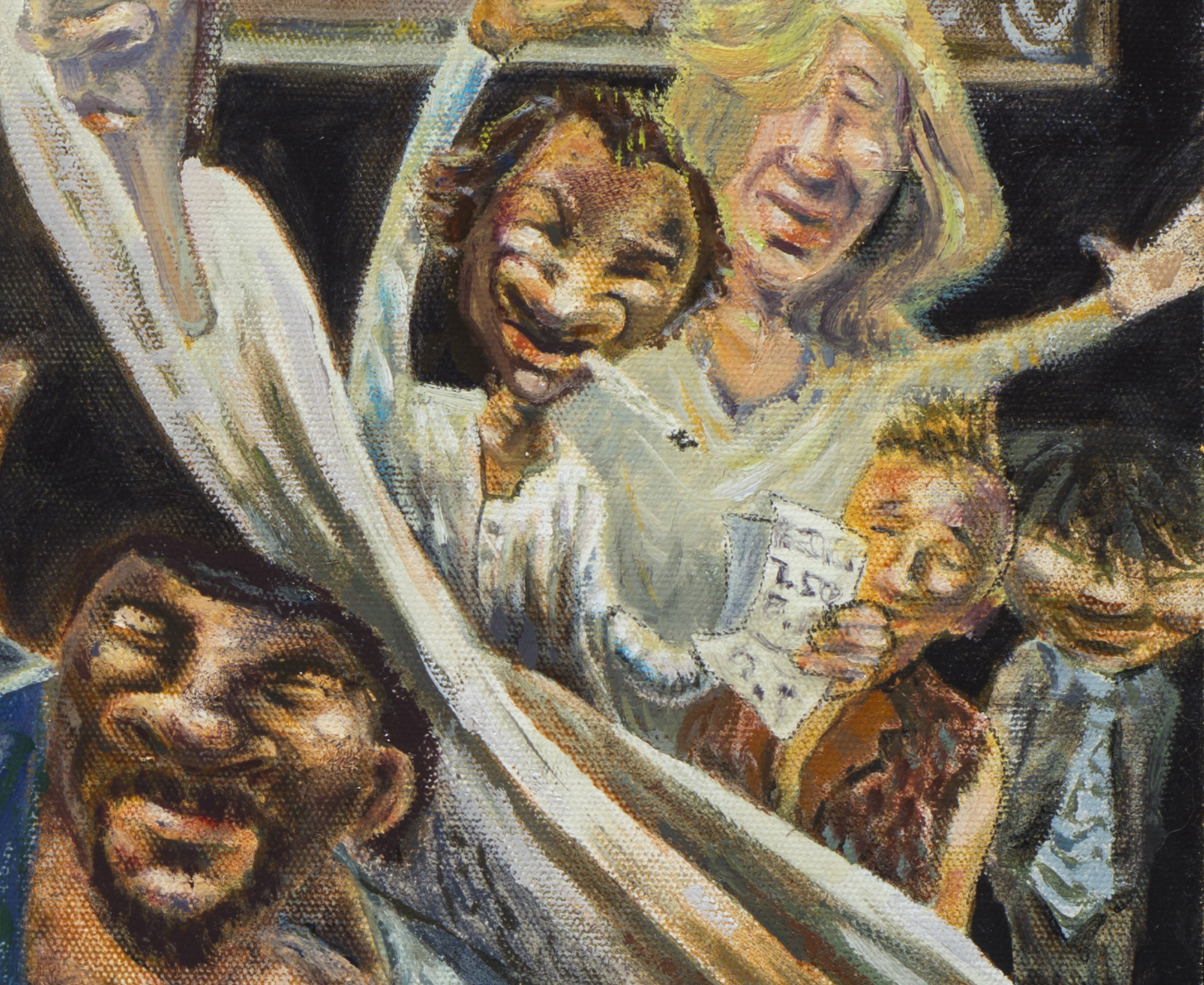 4800x3926 Waking Up At The Goat - Daniel Painting