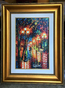 222x300 Daniel Wall Love Revolution Embellished Giclee On Canvas, Signed - Daniel Wall Painting