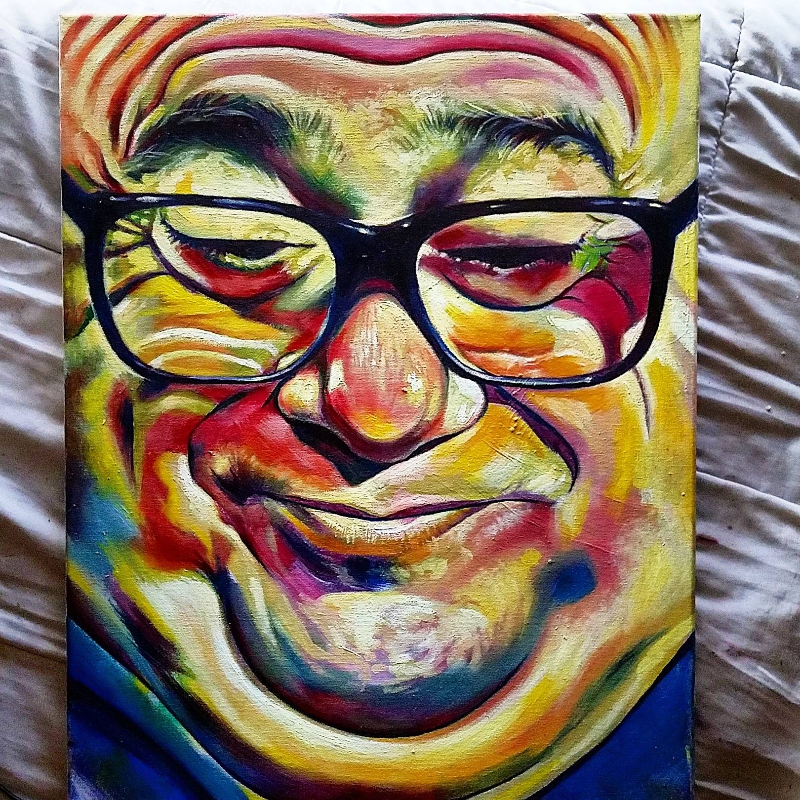 1620x1620 Devito In Color, Oil, 16 X 20 In Art - Danny Devito Painting