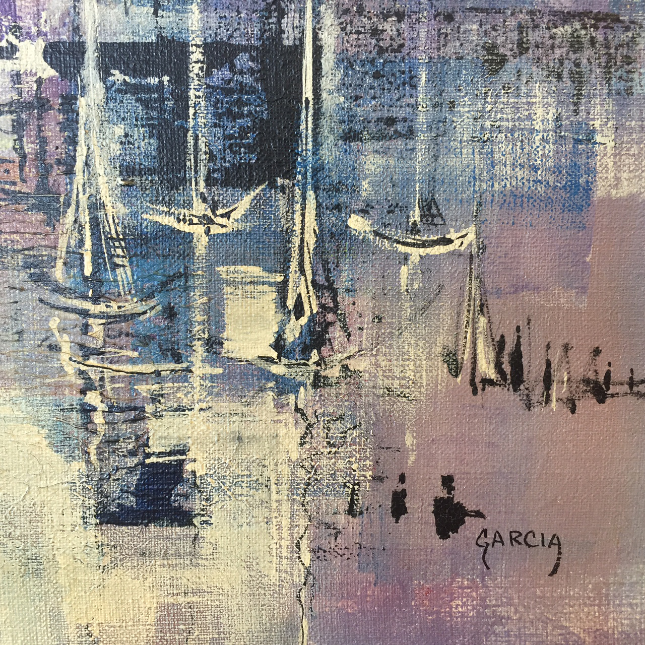 1280x1280 Danny Garcia Citiscape Painting - Danny Garcia Painting