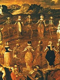 257x340 Danse Macabre - Danse Macabre Painting