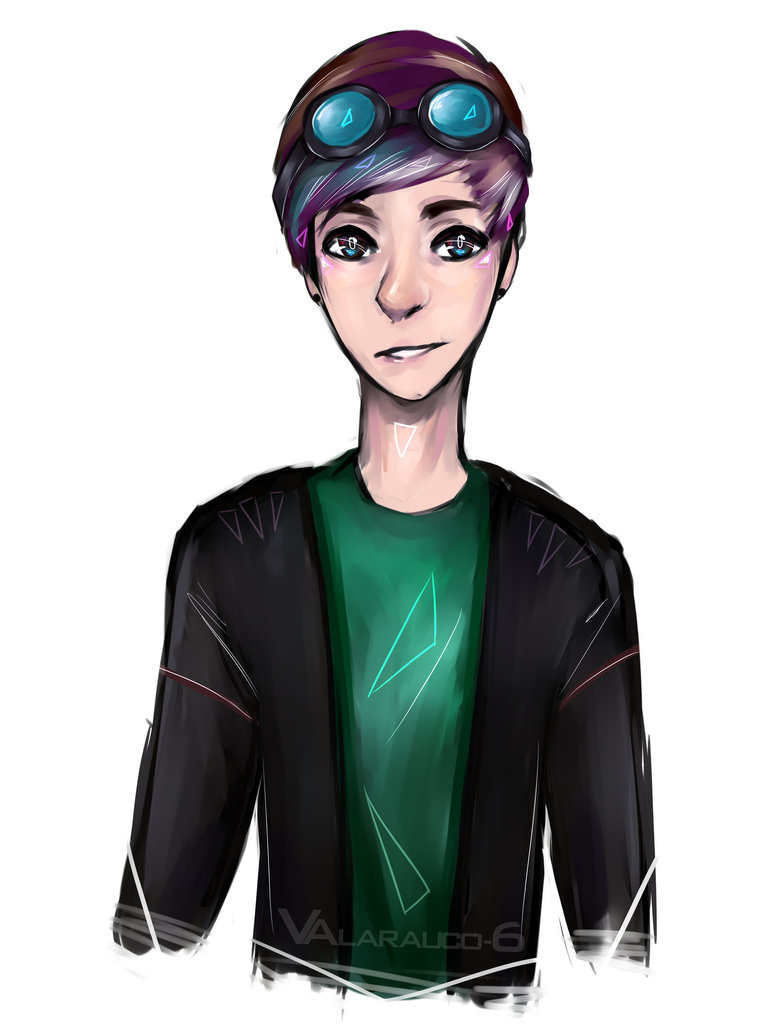 774x1032 Dantdm By Valarauco 6 - Dantdm Painting