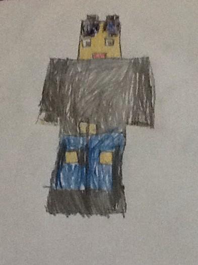 393x525 Ben Hughes On Twitter To Dantdm Hope You Like My Drawing Of Your - Dantdm Painting