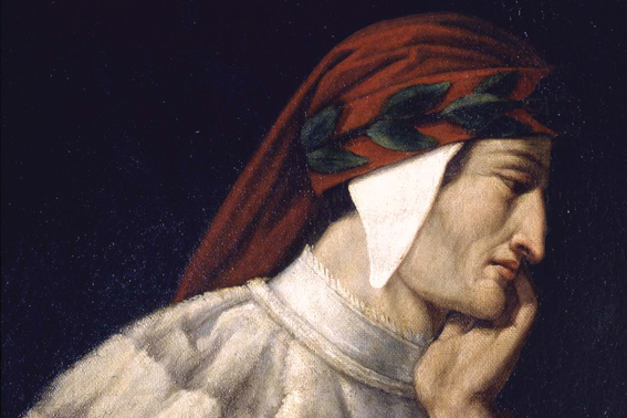 567x378 Dante Alighieri 750 Years Of Genius. - Dante Alighieri Painting